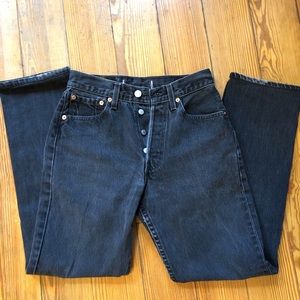 Re/Done Women's Straight Leg Jeans - Dark Blue